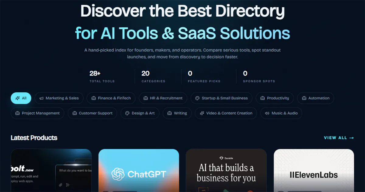 AiIndex.tools のプロダクトバナー