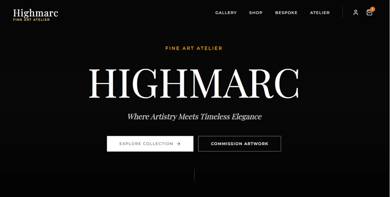 Highmarc Fine Art Atelier screenshot 3