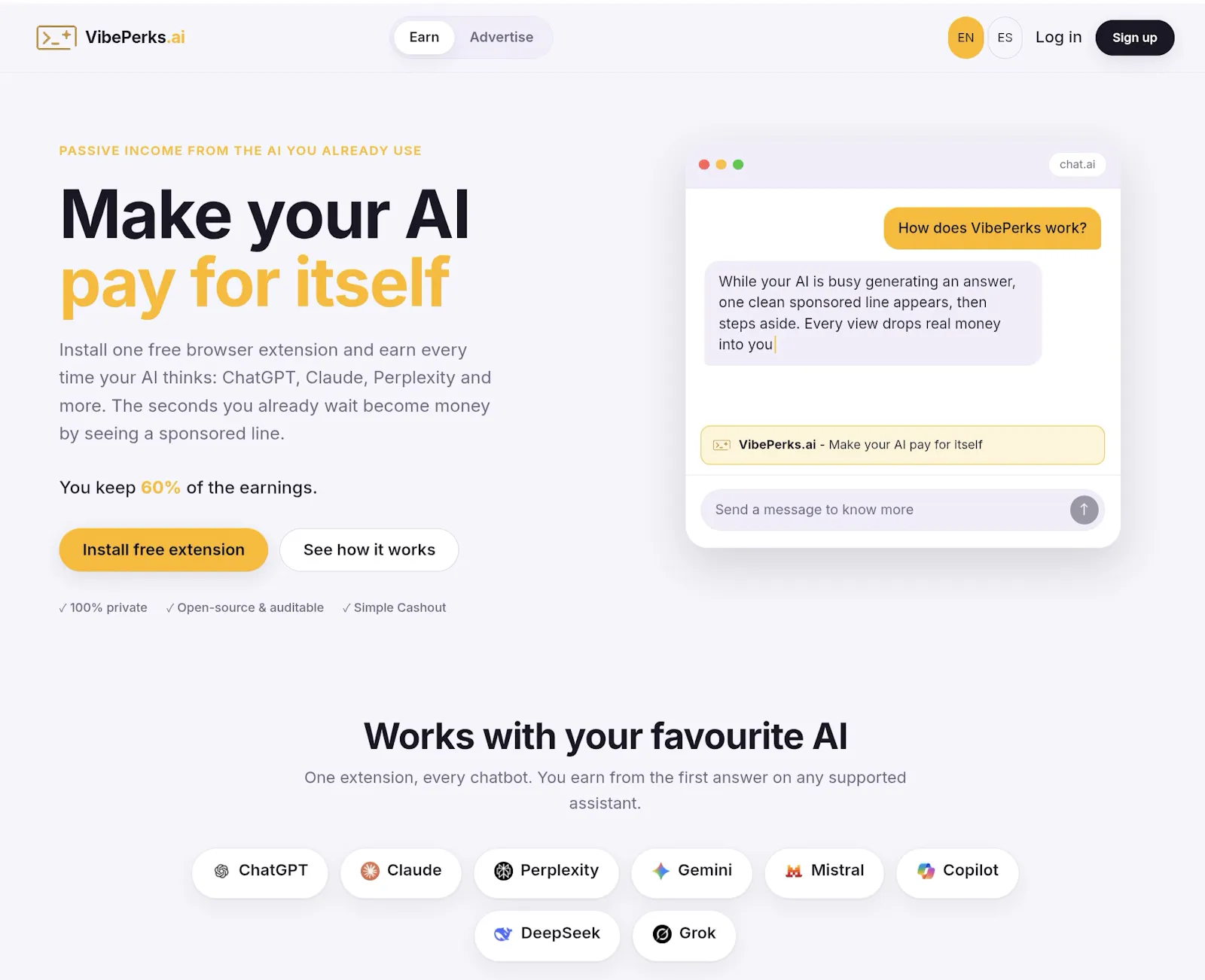 VibePerks.ai screenshot 1
