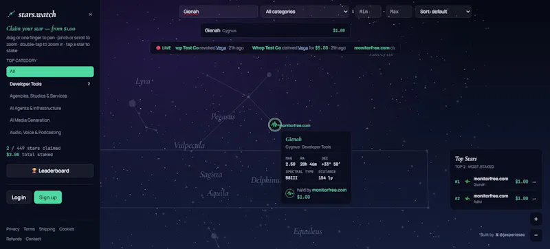 stars.watch screenshot 3