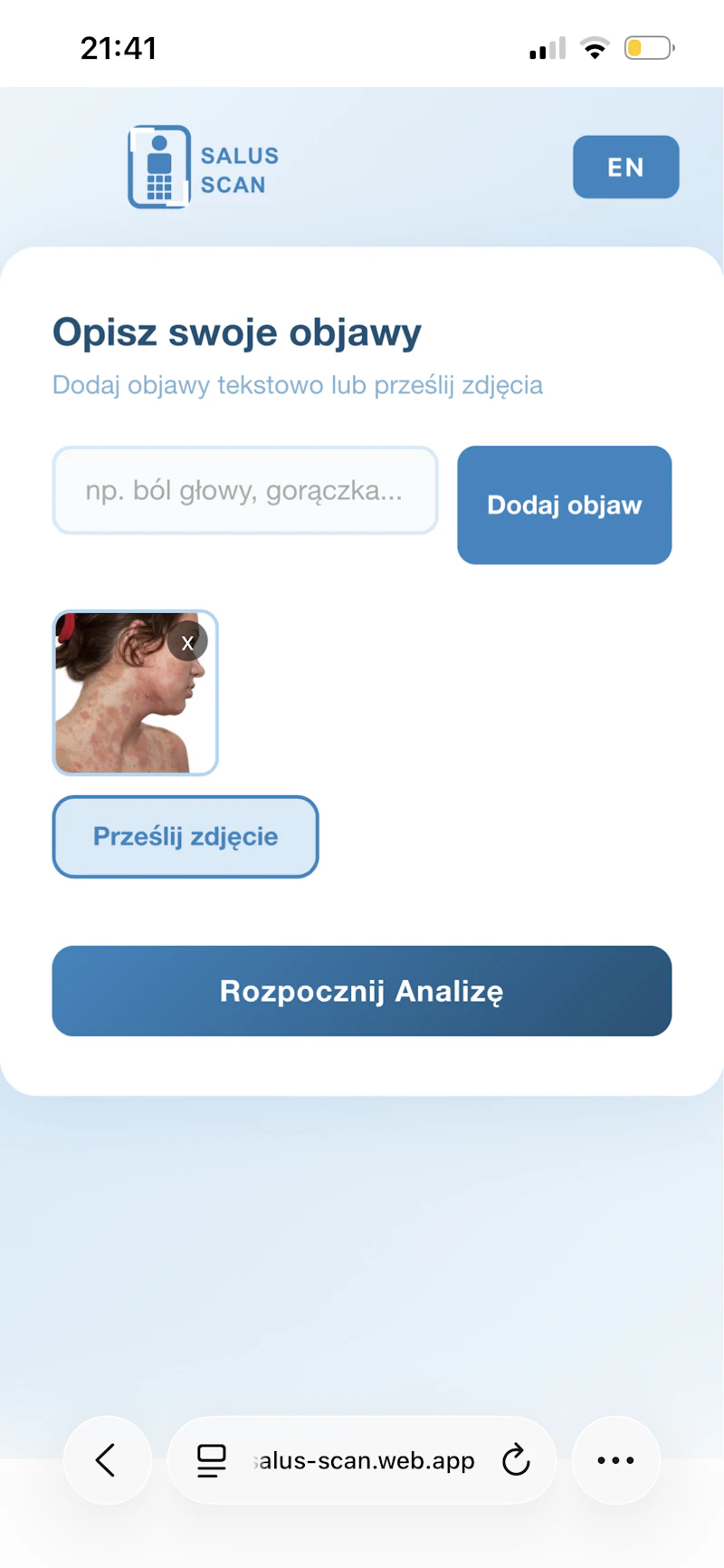 Salus Scan screenshot 3