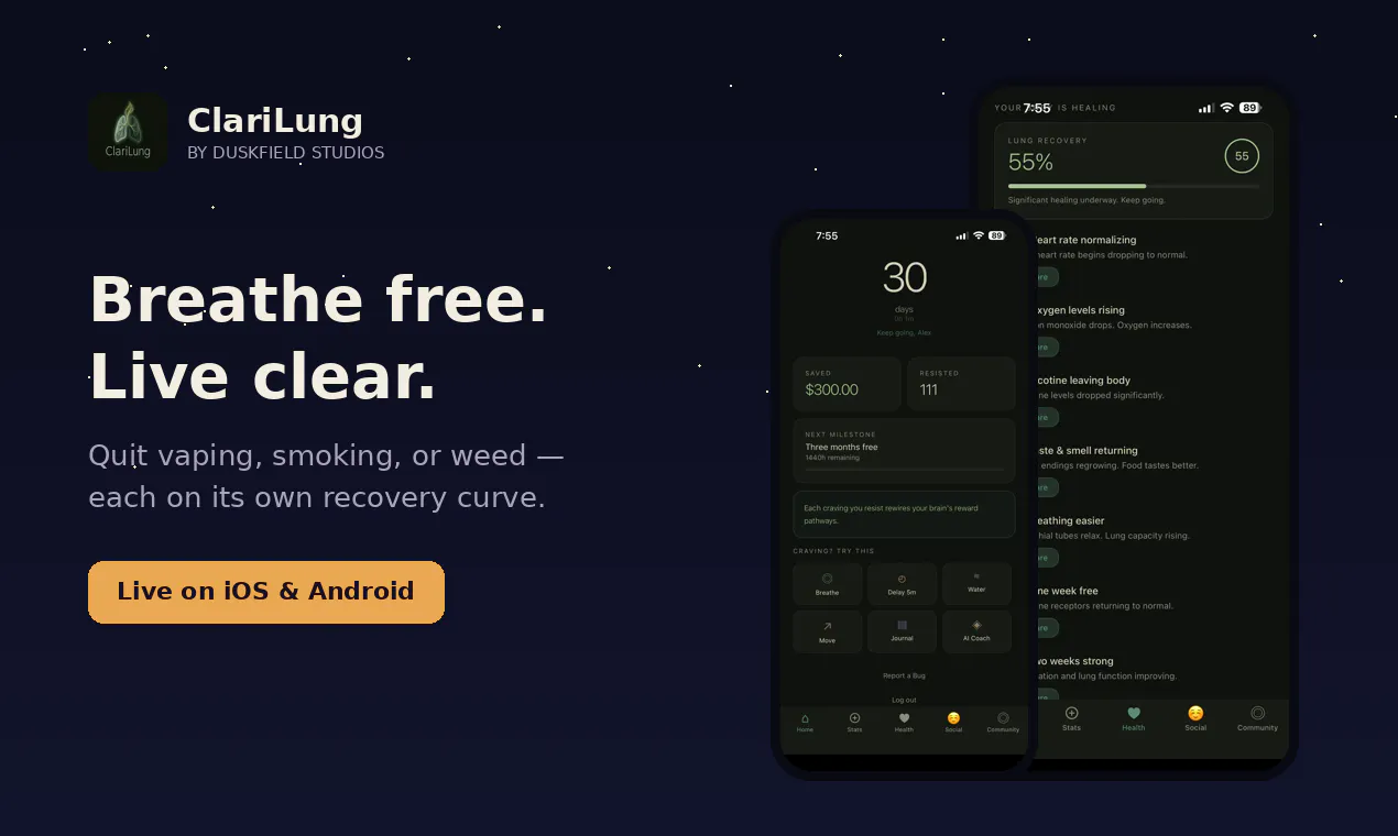 ClariLung 截图 2