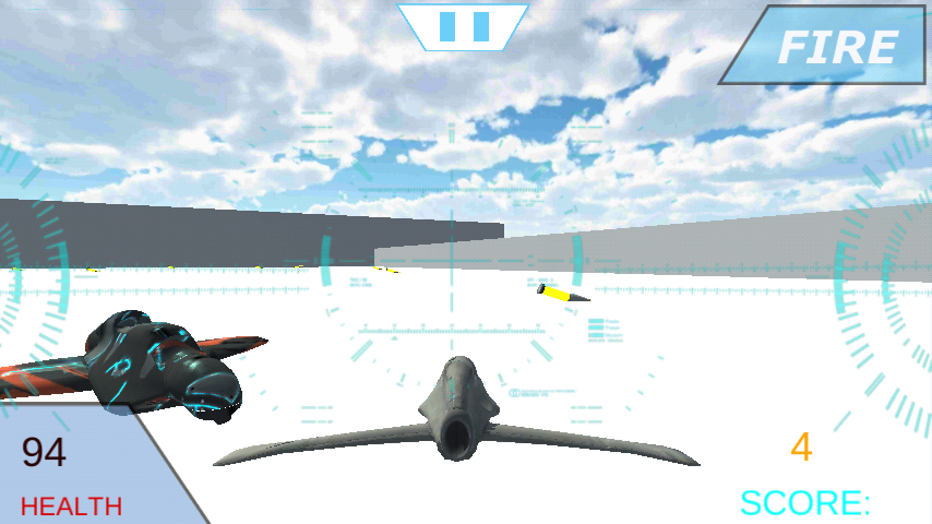 SAUCER SHOOTER (motion sensing based android 3D game) gallery image