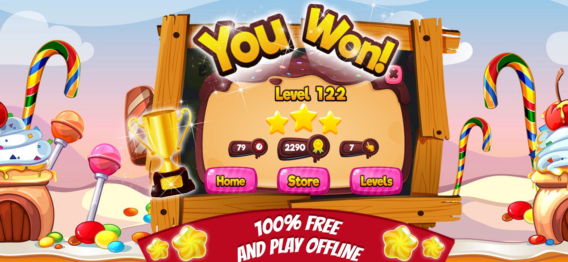 Candy Words - Word Puzzle Game gallery image