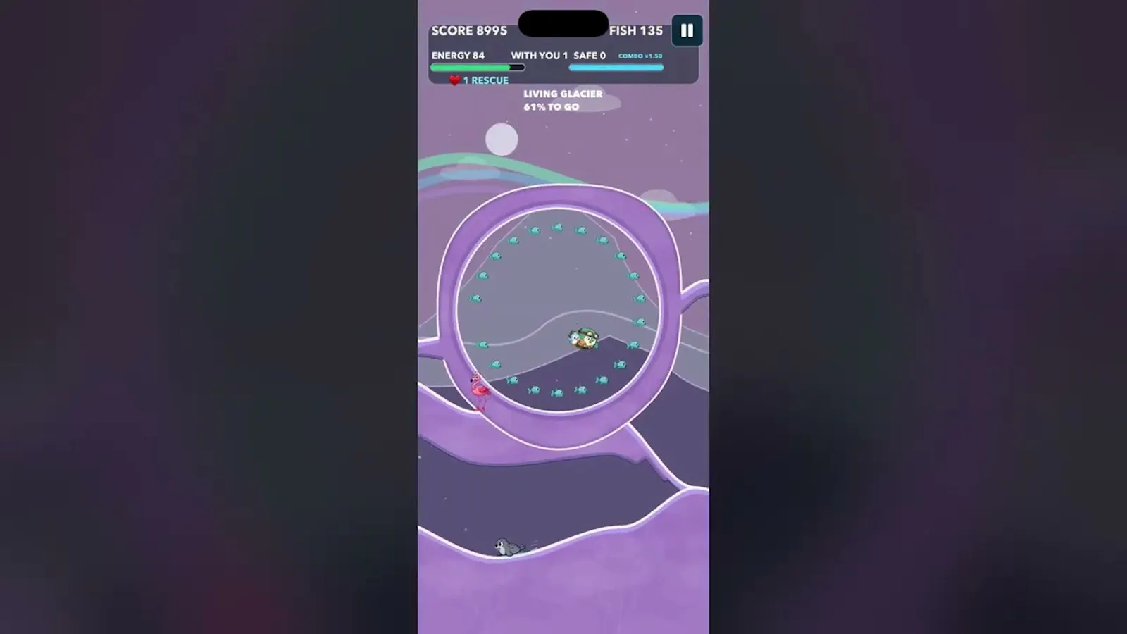 Ice Runner: Save Penguins screenshot 1 (video preview)