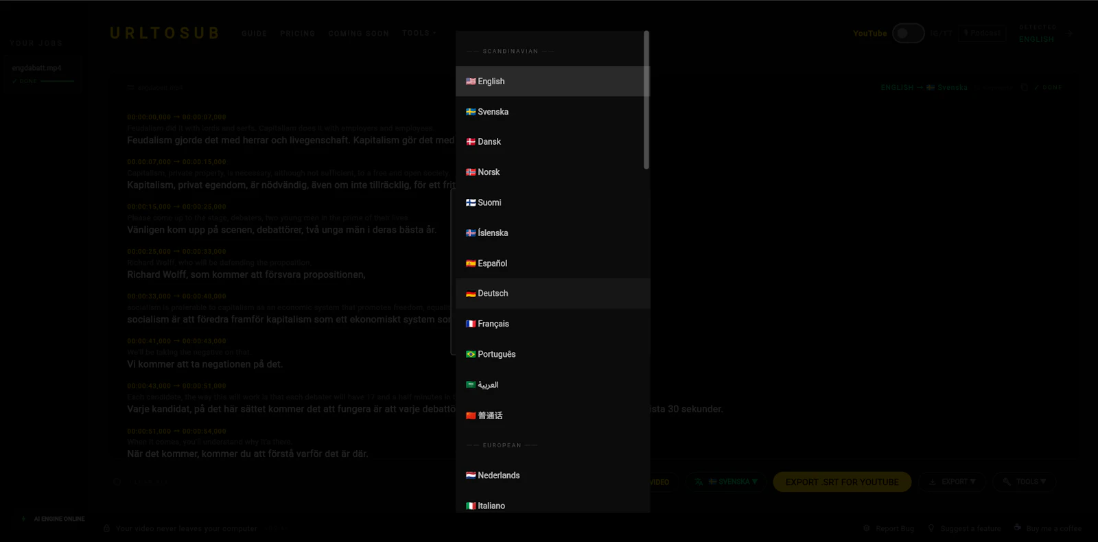 UrlToSub screenshot 6