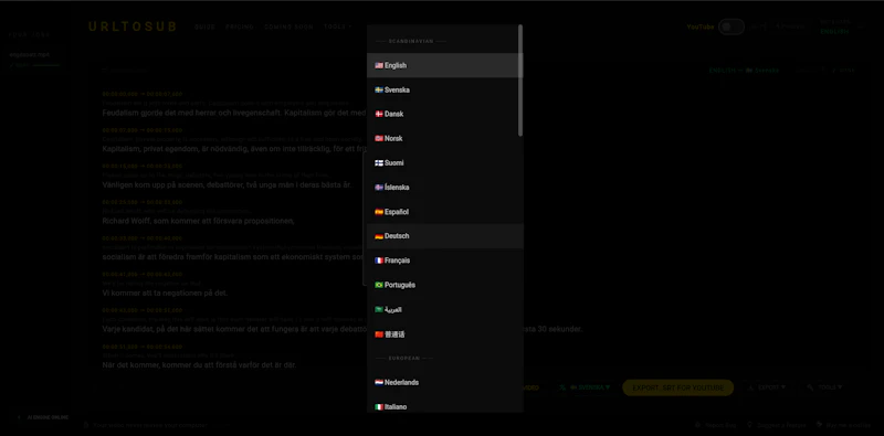 UrlToSub screenshot 6