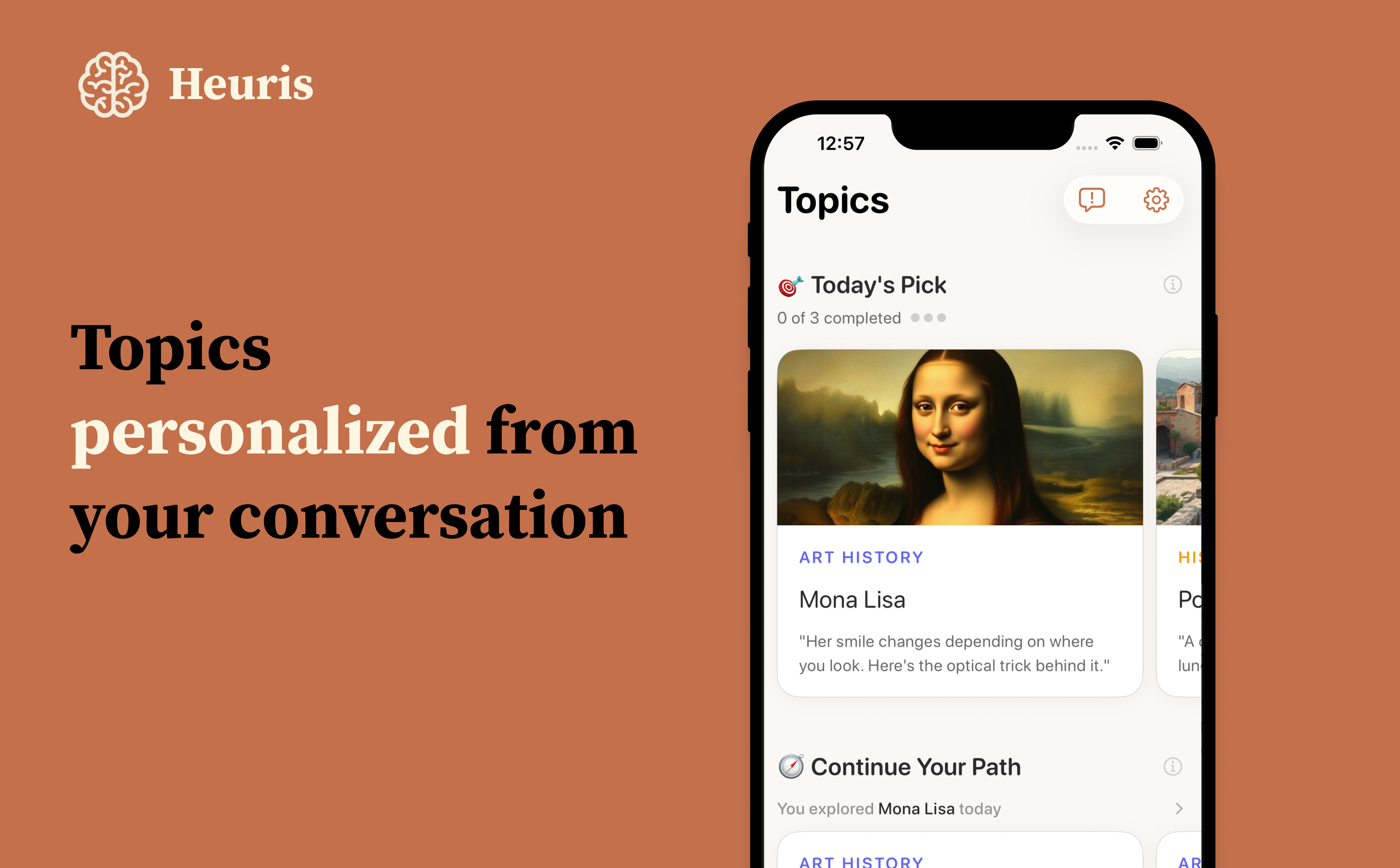 Heuris - Screenshot 2 showing product features and functionality