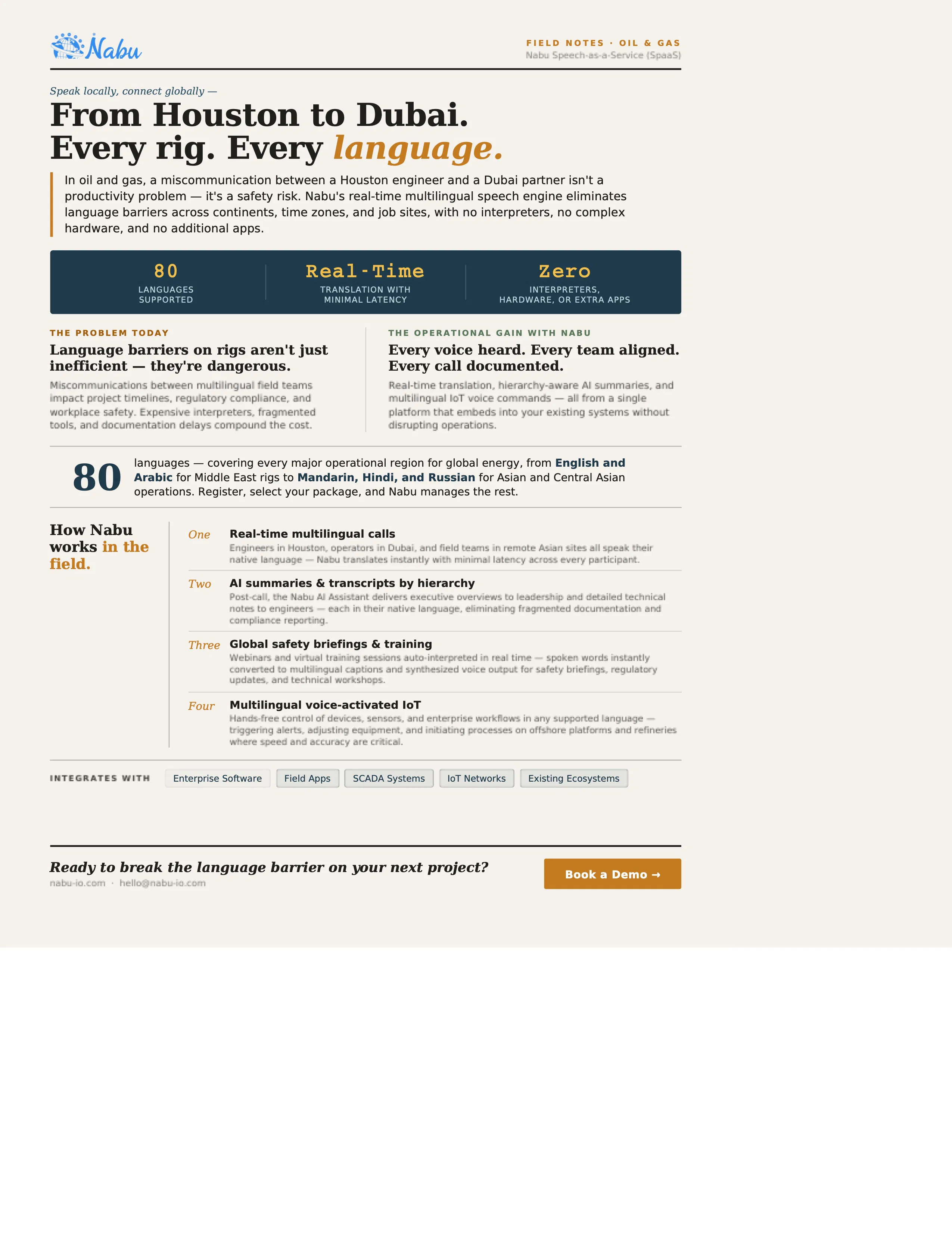 Nabu Speech-as-a-service Platform gallery image