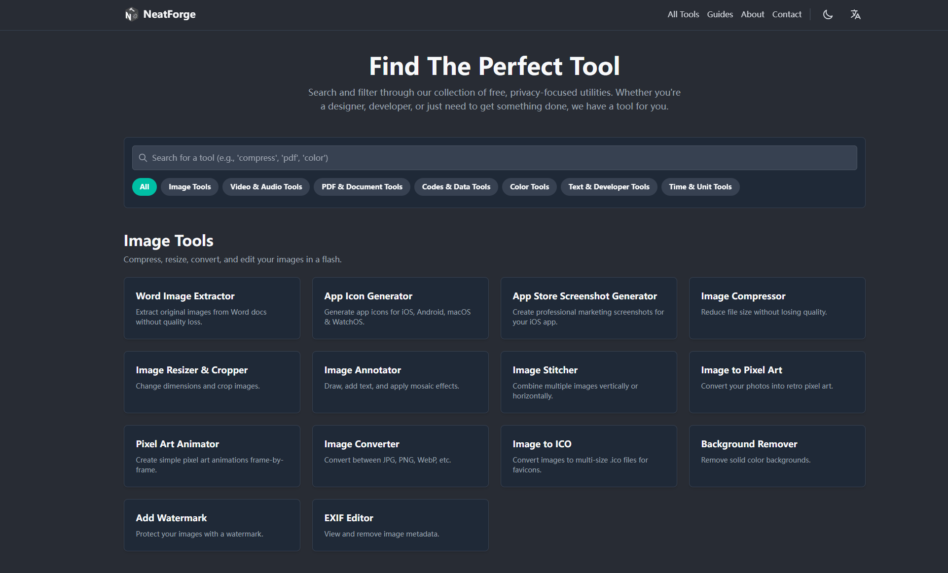 NeatForge - Screenshot 2 showing product features and functionality