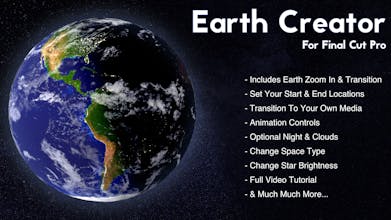 Earth Creator for Final Cut Pro gallery image