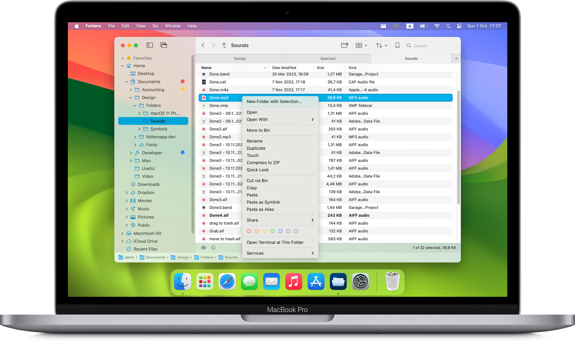Média Gestionnaire de fichiers de dossiers - Le gestionnaire de fichiers macOS pour (ancien) utilisateurs de Windows 5