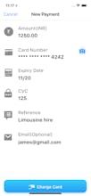 Charge for Stripe - now on iOS gallery image