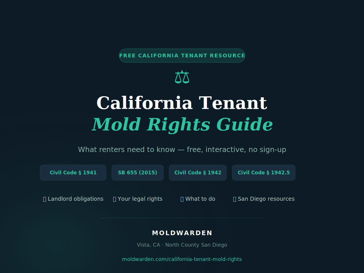 California Tenant Mold Rights Guide gallery image