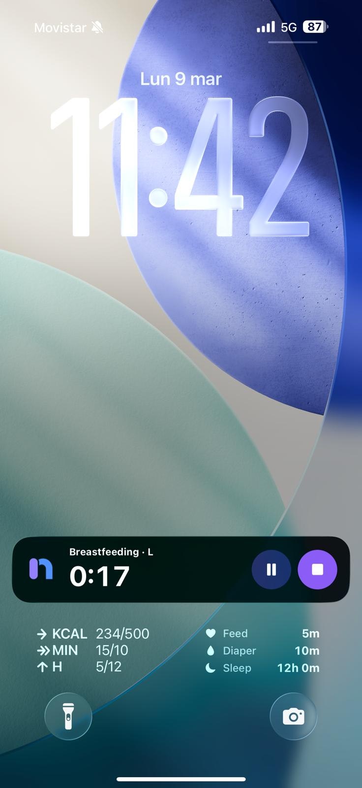 Nursey: Baby tracker gallery image