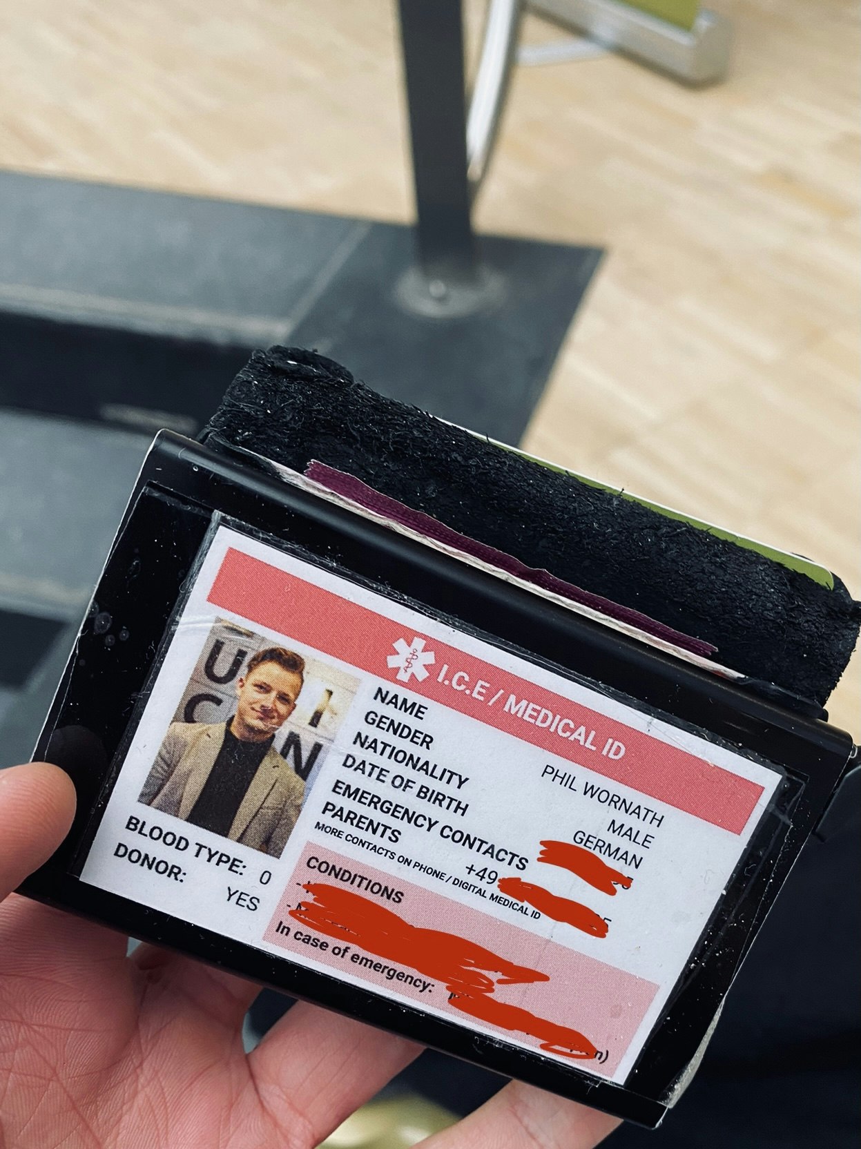 Medical ID Template for Figma gallery image