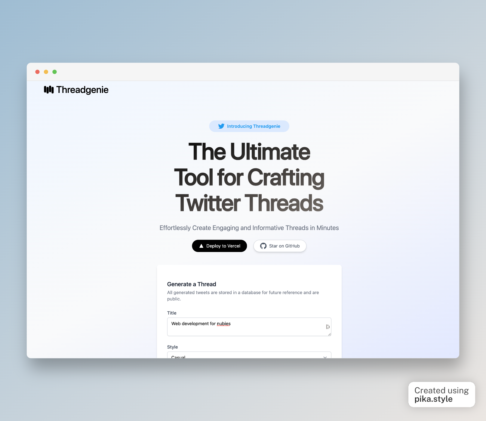 threadgenie - 製作Twitter線程的最終工具 media 1