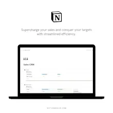 Notion Sales CRM gallery image
