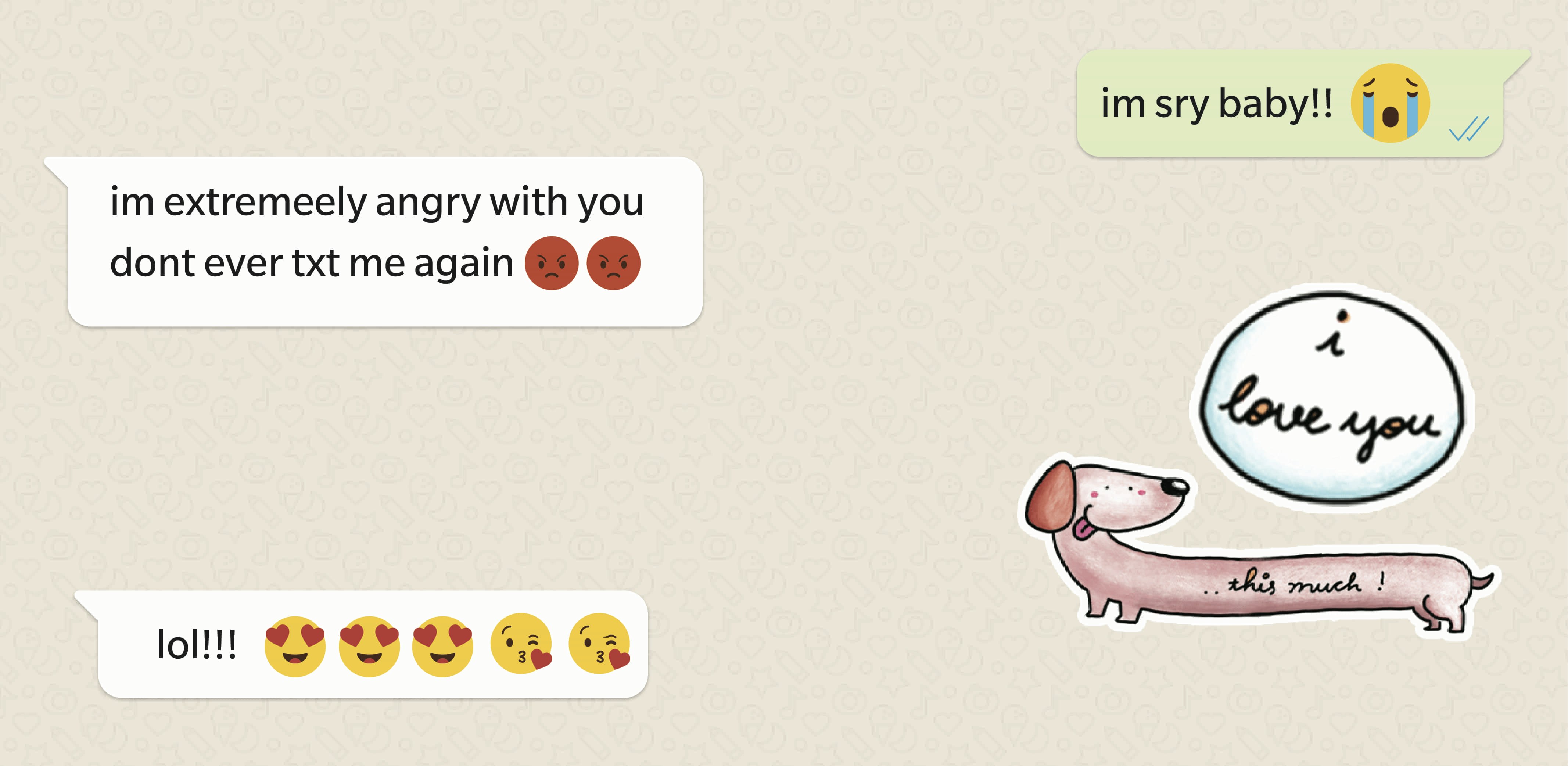 XOXO Whatsapp Stickers gallery image