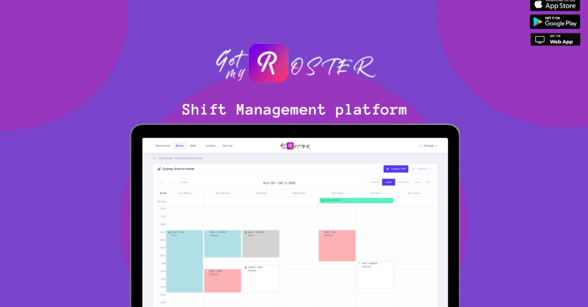 Get My Roster | Staff Shift Management media 4