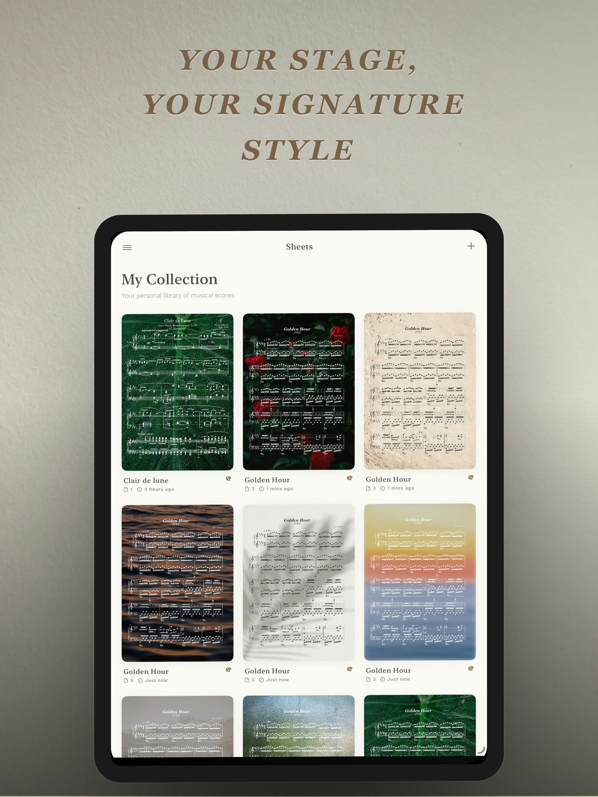 Immerscore – Sheet Music, Reimagined - Screenshot 3 showing product features and functionality