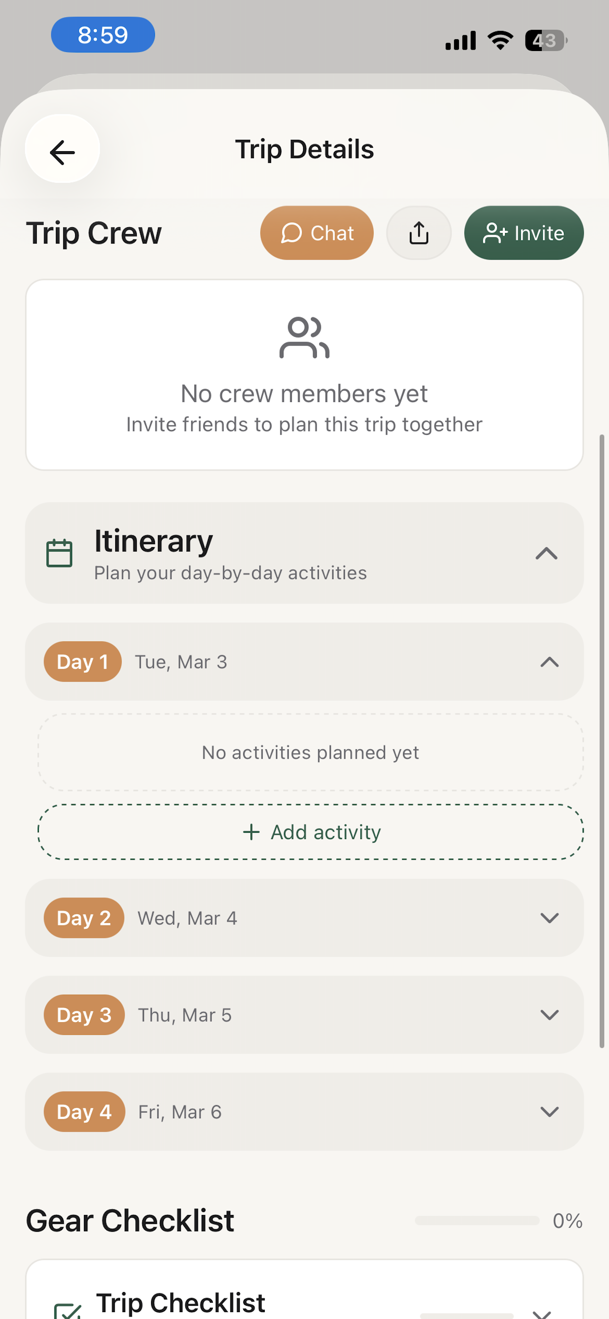 Explorely iOS app gallery image