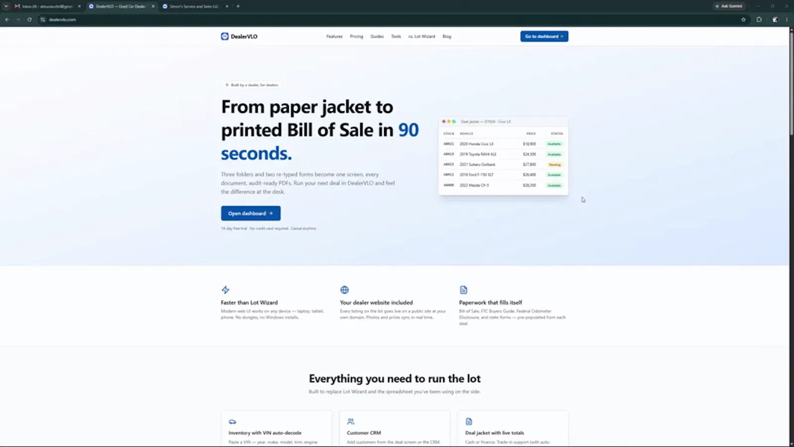 DealerVLO screenshot 1 (video preview)