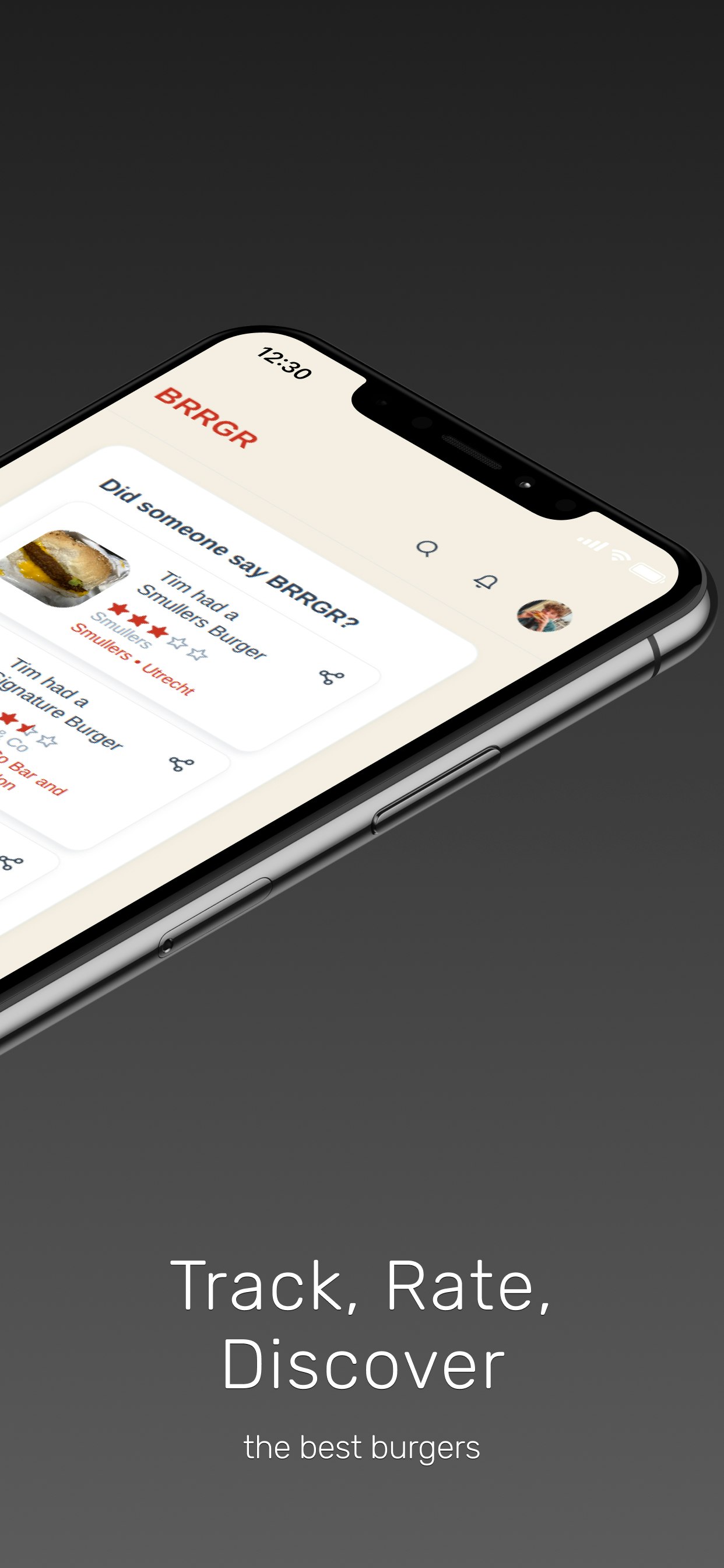 BRRGR - Screenshot 3 showing product features and functionality