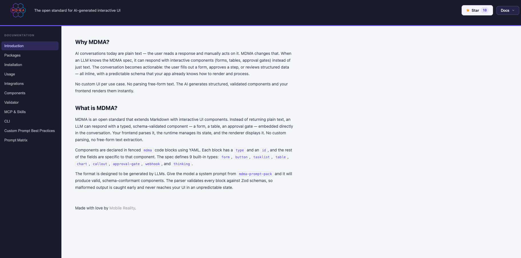 MDMA - GenUI for apps gallery image