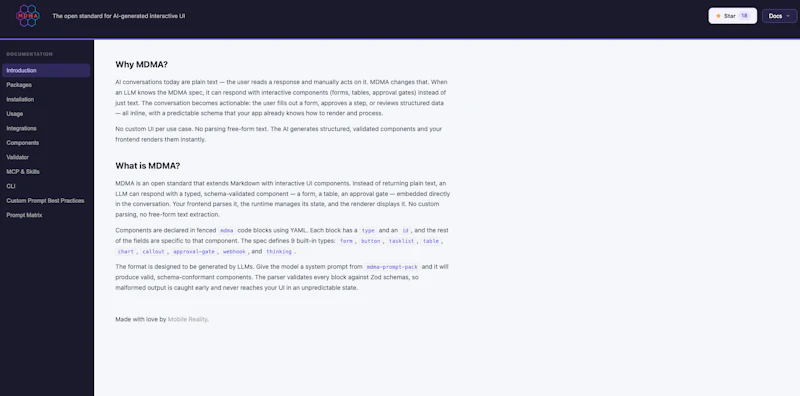 MDMA - GenUI for apps screenshot 4