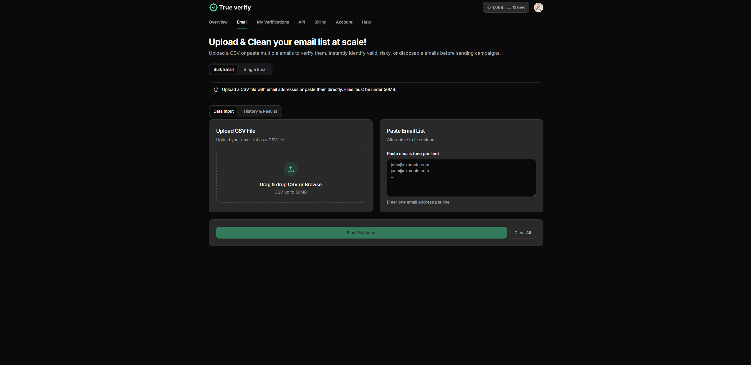 TrueVerify - Screenshot 3 showing product features and functionality