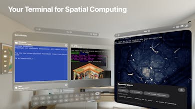 La Terminal - SSH Client for Vision Pro gallery image