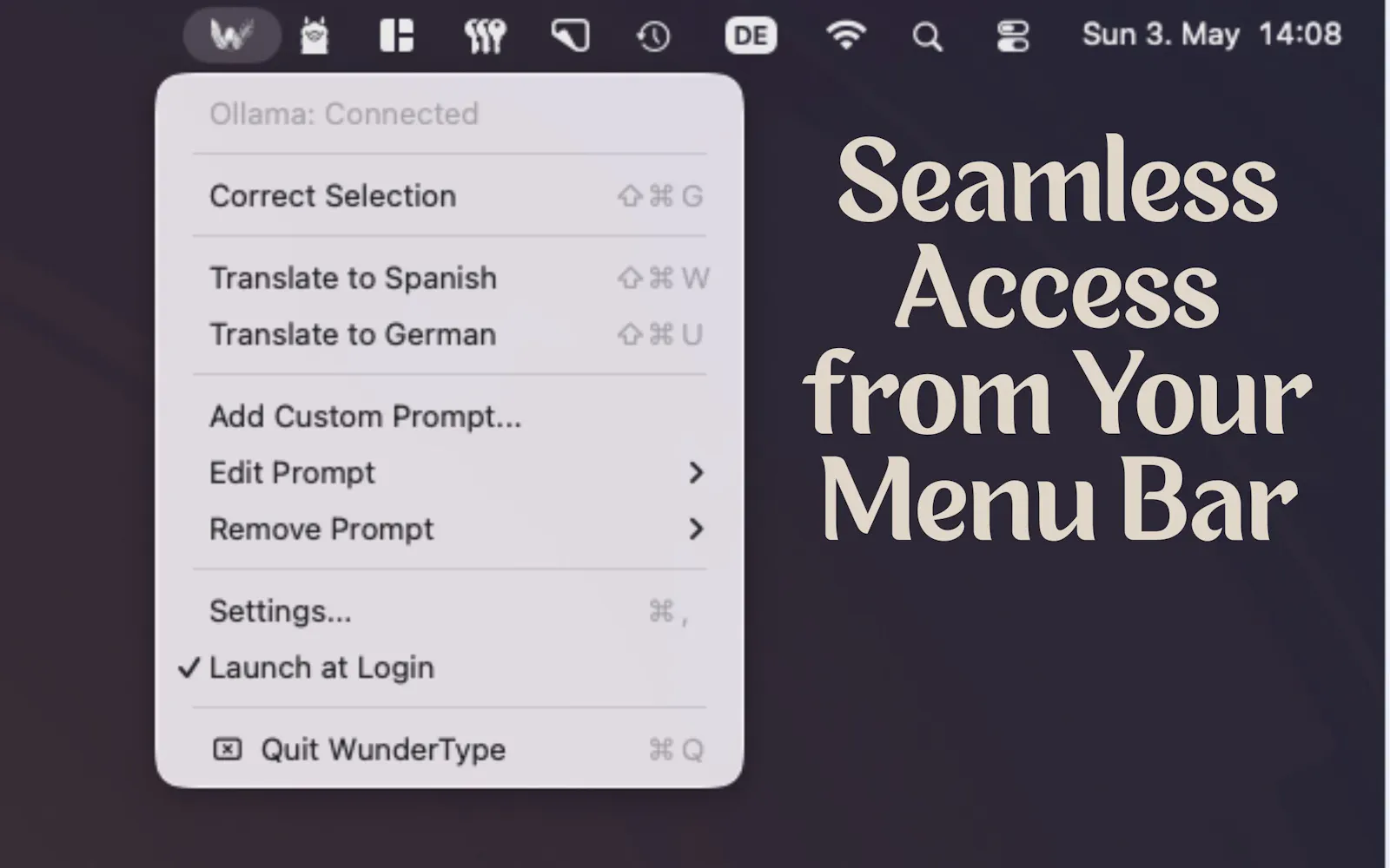 WunderType - AI Text Shortcuts screenshot 5