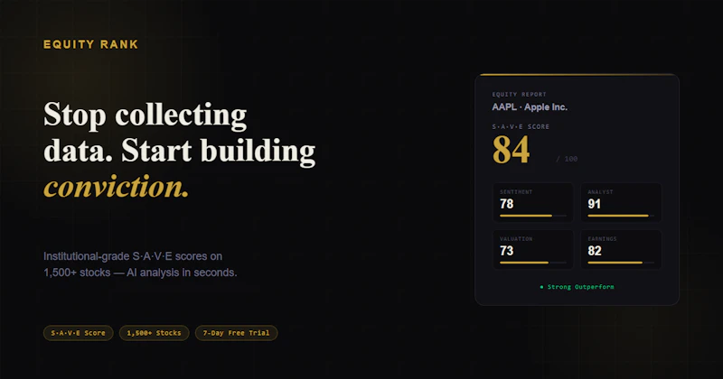 Equity Rank screenshot 1