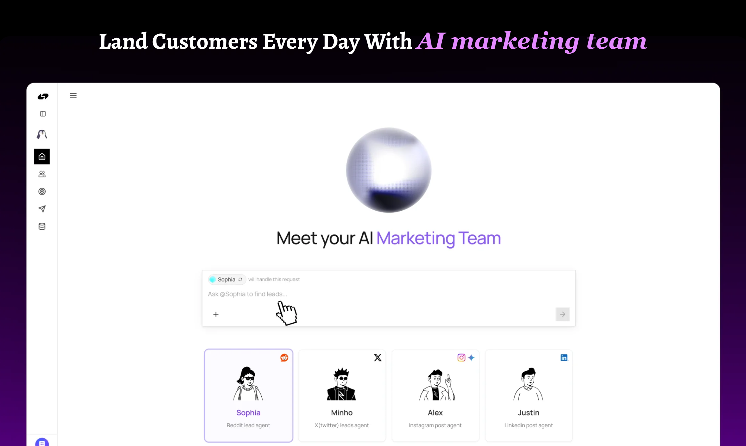 Arqia - AI marketing team for founders gallery image