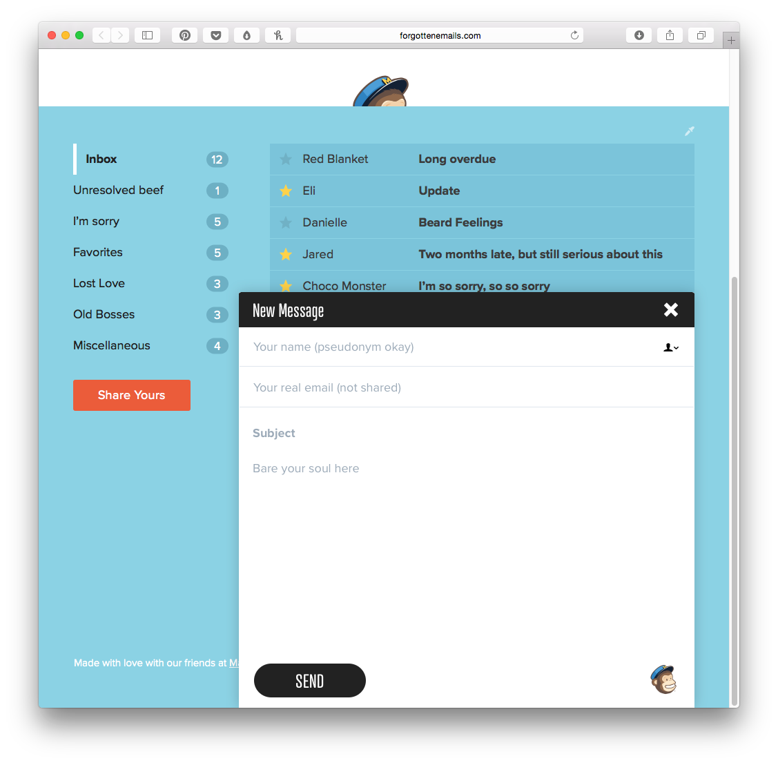 Inbox of Forgotten Emails gallery image