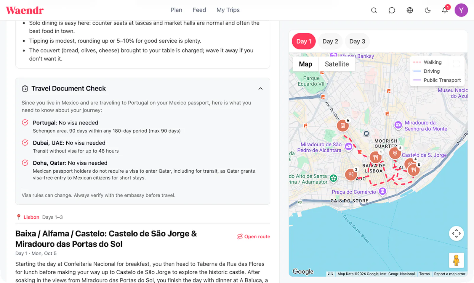Waendr screenshot 4