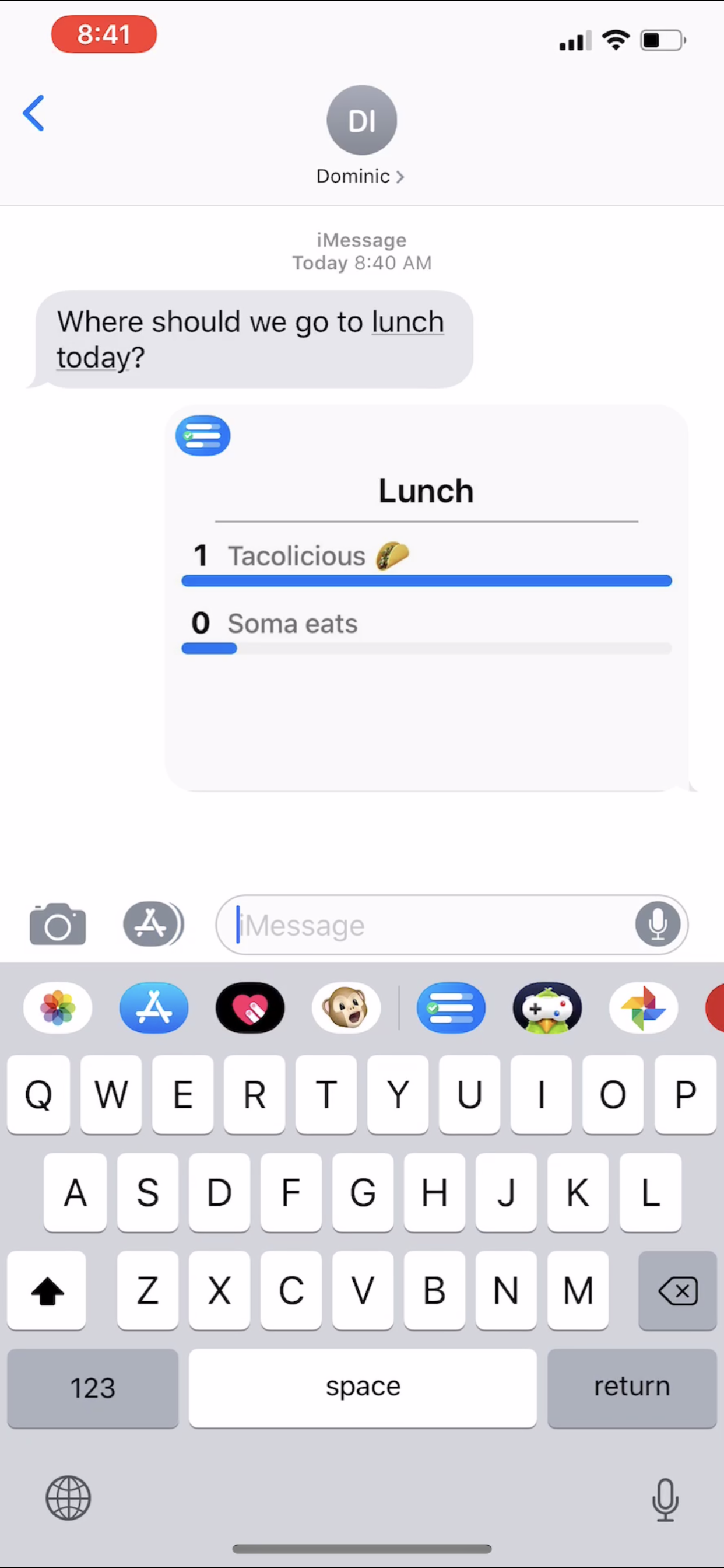 Polls for iMessage 2.0 gallery image
