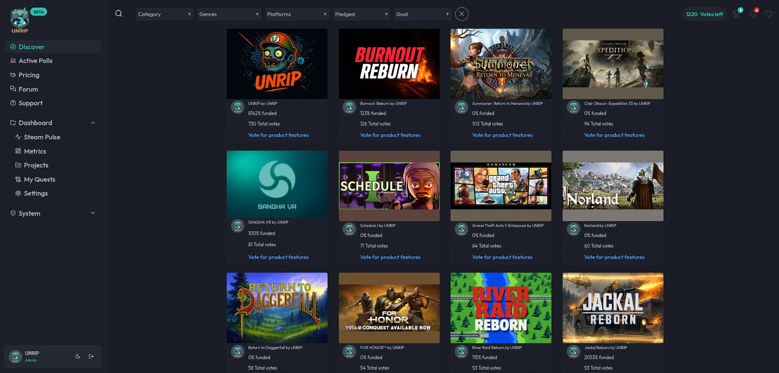 UNRIP - Building better games, together screenshot 2