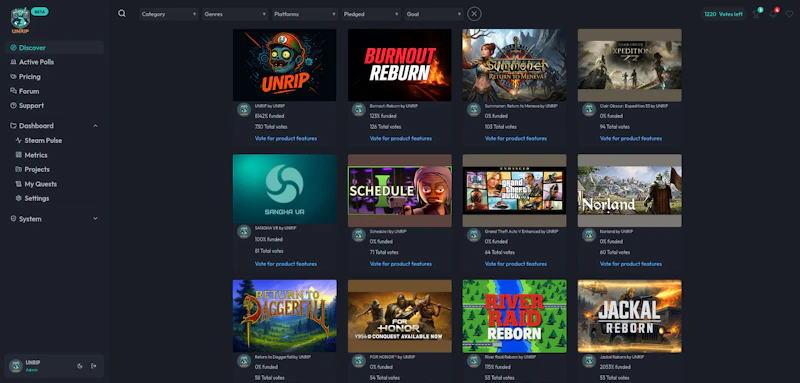 UNRIP - Building better games, together screenshot 2