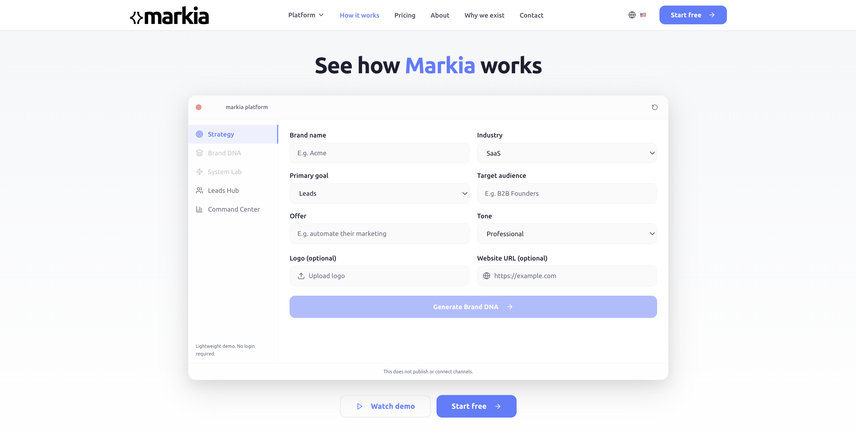 Markia - Main product screenshot demonstrating key features and user interface