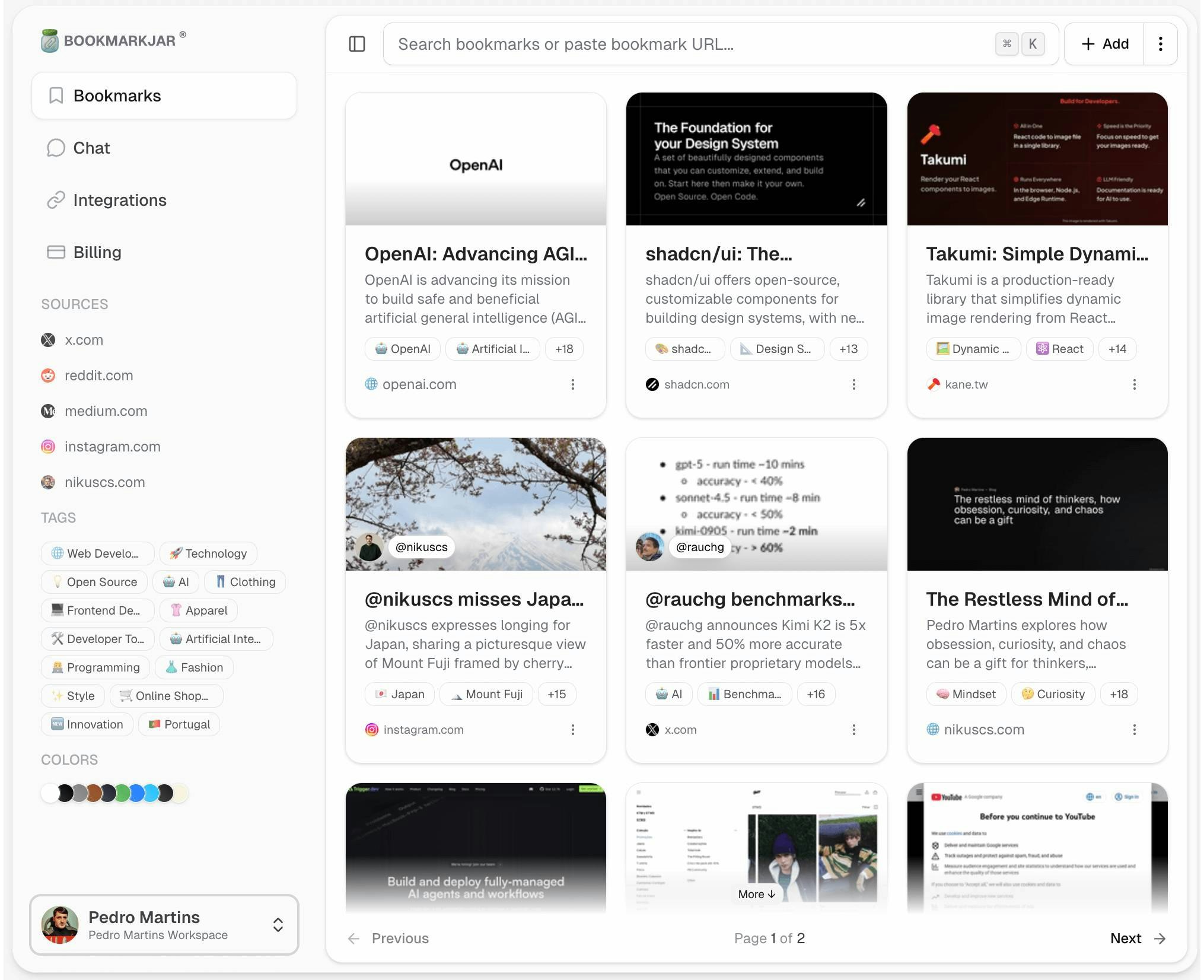 Bookmarkjar ® gallery image