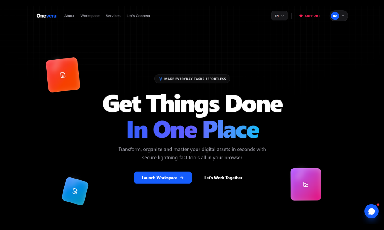 Onevera - Screenshot 2 showing product features and functionality