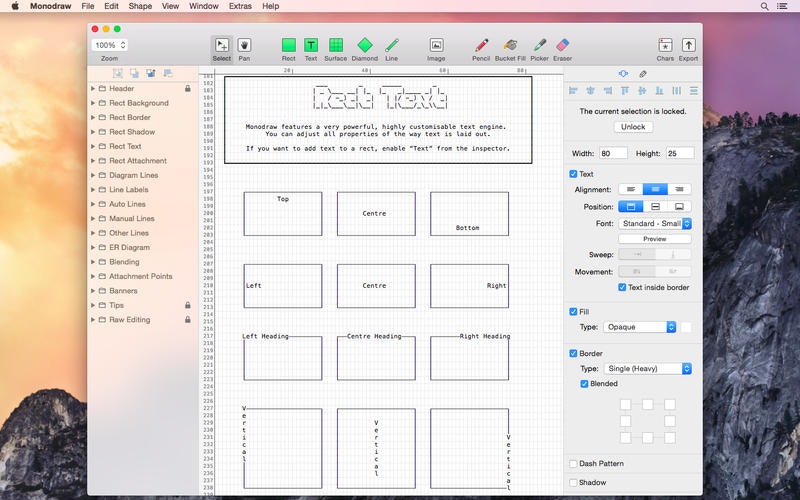 Monodraw - old school ASCII gallery image