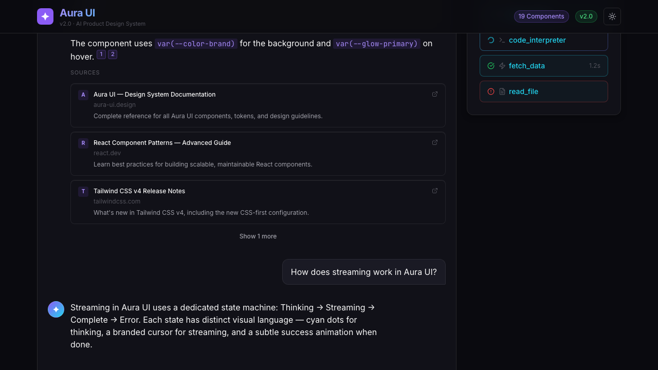 Aura UI gallery image