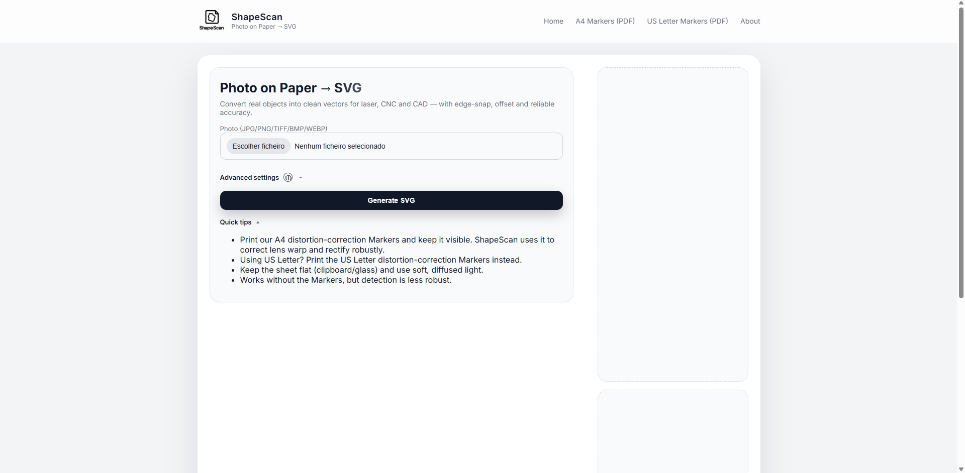 ShapeScan - Screenshot 5 showing product features and functionality