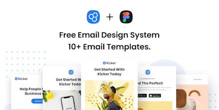 Kicker - Free Design System for Figma gallery image