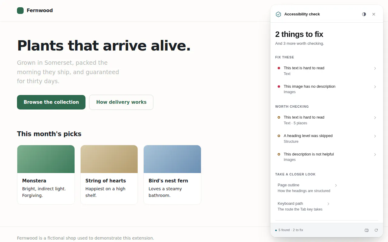 Live Accessibility Overlay screenshot 1