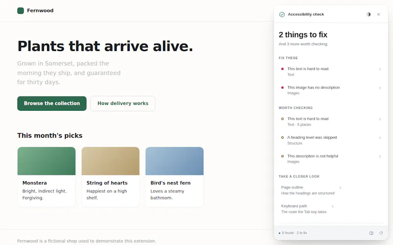 Live Accessibility Overlay screenshot 1