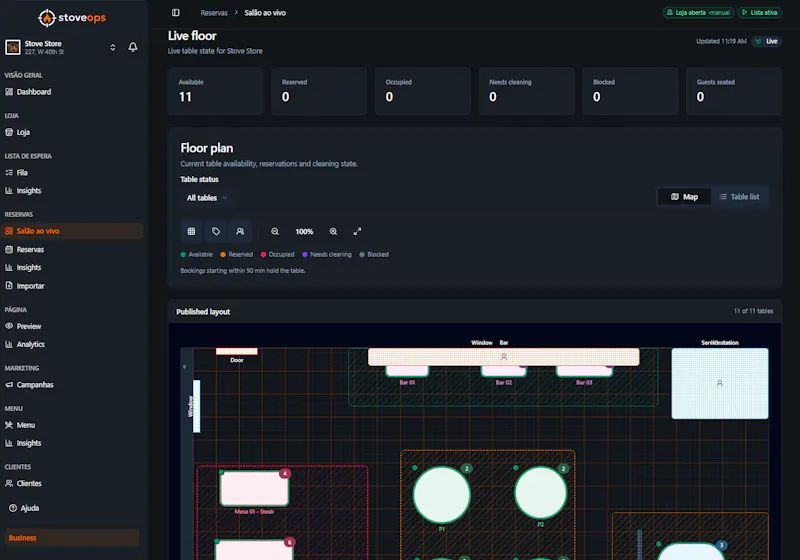 StoveOps screenshot 2